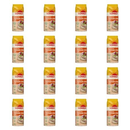 Sonko. Wafle ryżowe z pestkami dyni i algami 130 g. X16